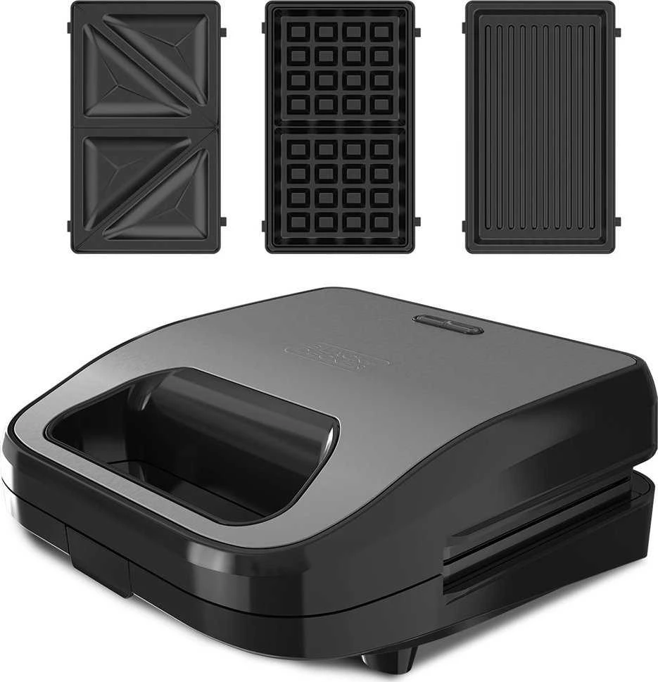 Sumuštinių keptuvas Black & Decker Juodas & Decker Skrudintuvas - Juodas & Decker BXSA754E