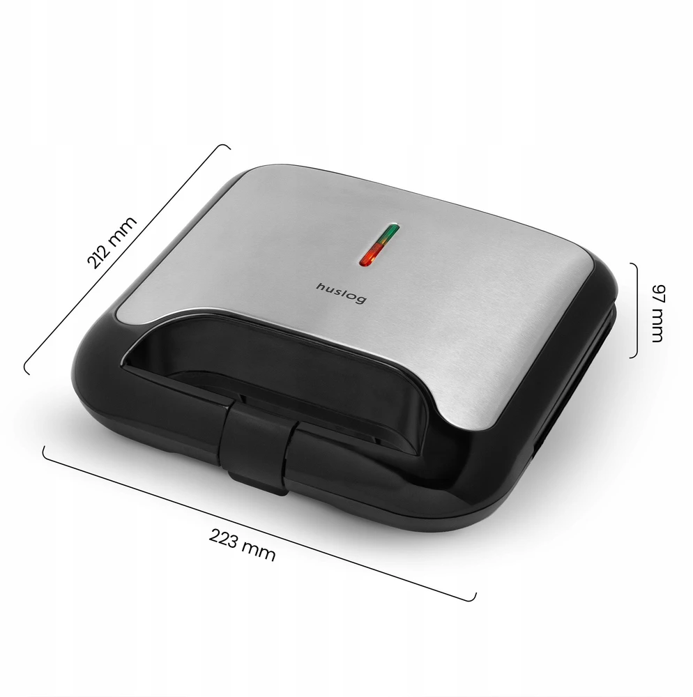 Sumuštinių keptuvas „mPTech Sp. su o.o.“ „Huslog“ sumuštinių keptuvė 750 W „GentleBite“