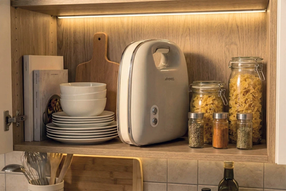 Sumuštinių keptuvas Keptuvas Ariete Vintage Sandwich Maker cream (1963CR)