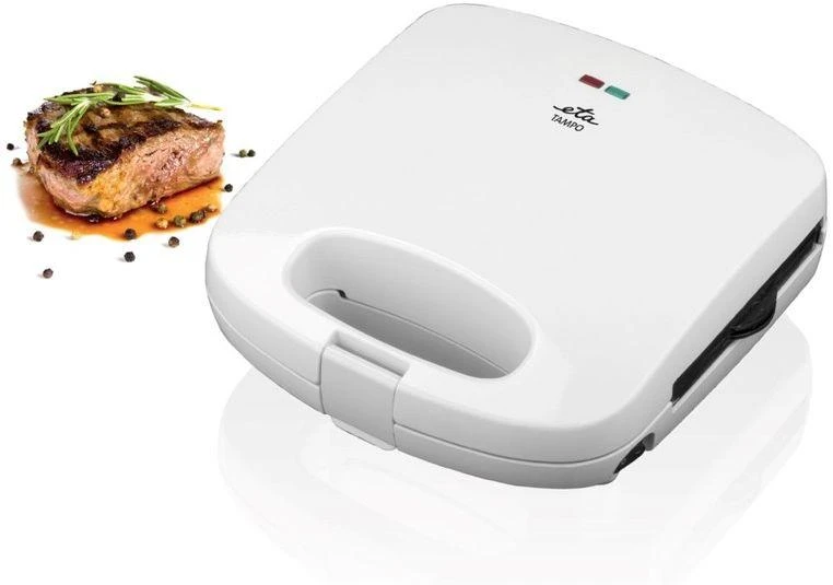 Sumuštinių keptuvas ETA | Sumuštinių keptuvė | Tampo ETA415690000 | 700 W | Lentelių skaičius 3 | Kepinių skaičius 2 | Baltas