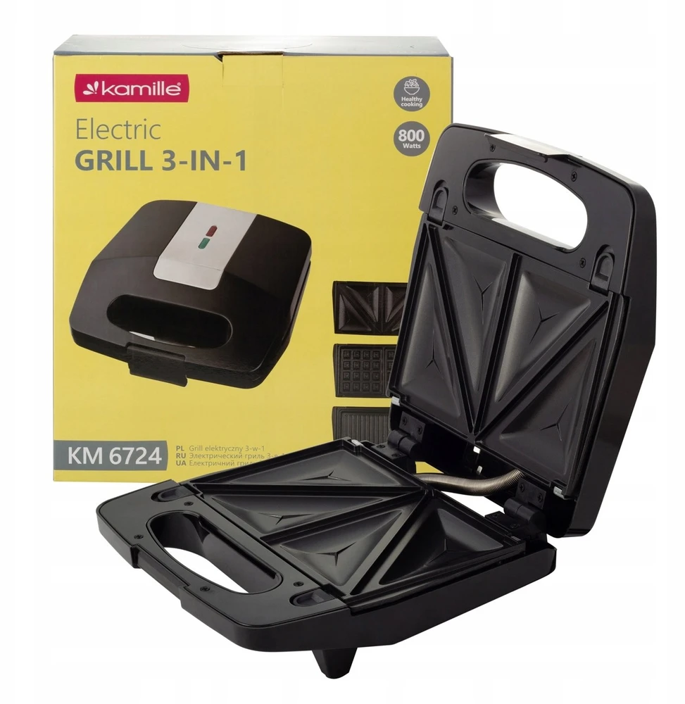 Nezatříděno Riposo Keptuvė-vaflinė 3 in 1, R-6724
