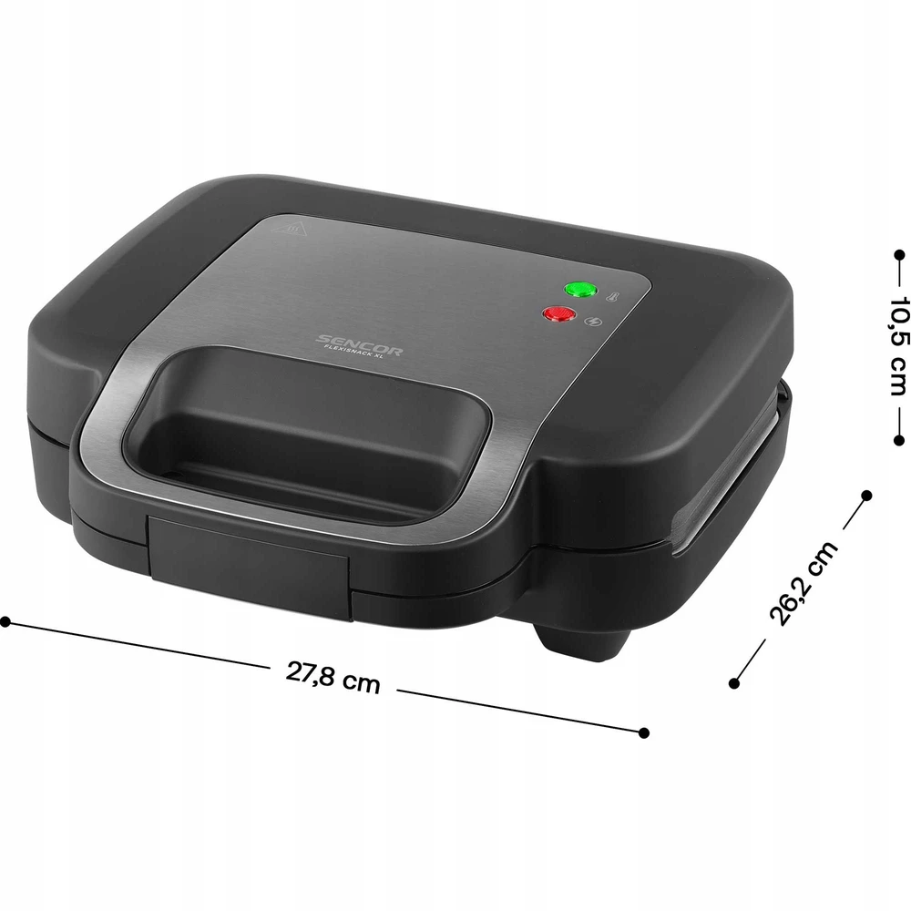 Sumuštinių keptuvas Sencor SSM 9860BK skrudintuvas