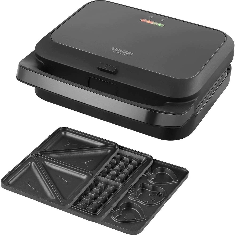 Sumuštinių keptuvas Sumuštinių keptuvė Sencor SSM 2200BK 3 viename (41026414)