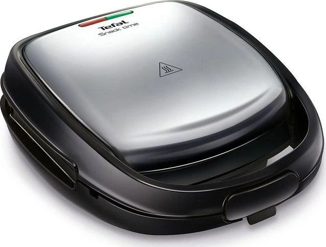Sumuštinių keptuvas Tefal SW341D12 sumuštinių keptuvė 700 W Juoda, Nerūdijančiojo plieno