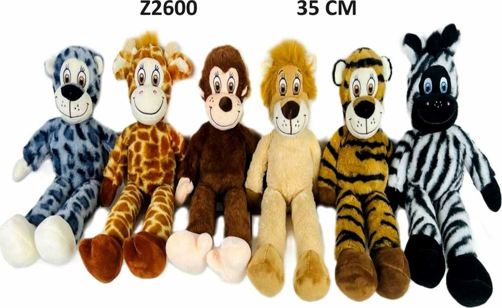 „Sun-Day Animals“ Z-2600 džiunglės 6wz 35cm 168337