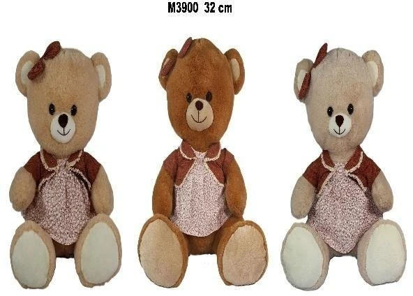 Sun Day Meškiukas M-3900 w sukience 3kol 32cm 177063
