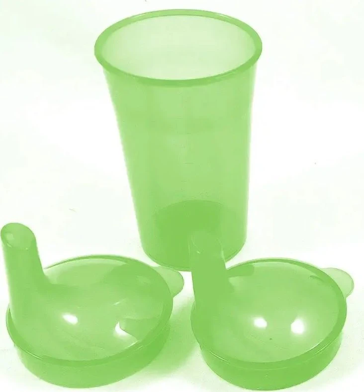 Sundo Saugumo Puodelis - Be BPA, Tinkamas Mikrobangų Krosnelėms Ir Indaplovėms, 250 Ml, Žalias