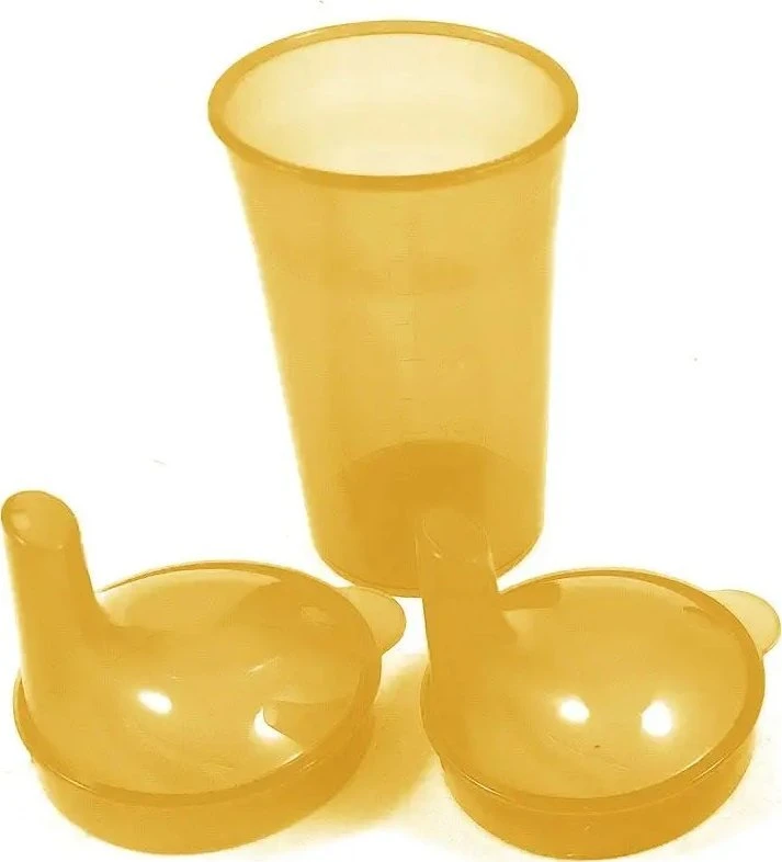 Sundo Saugus Puodelis - Oranžinis 250 ml Be BPA, Tinkamas Mikrobangų Krosnelėms Ir Indaplovėms