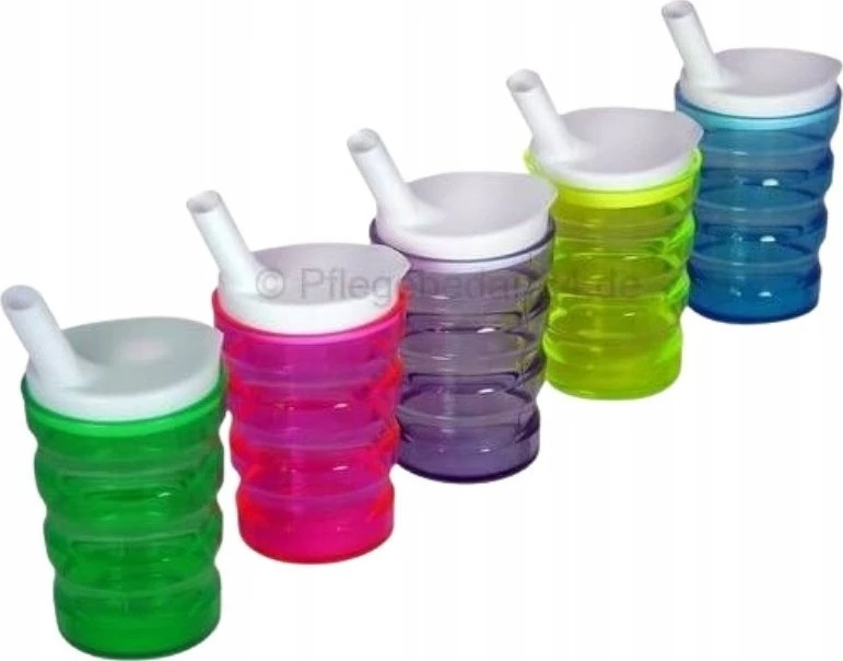 Sundo Homecare GmbH, Vokietija Sandarus puodelis gėrimams su snapeliu, 200ml, mėlynas