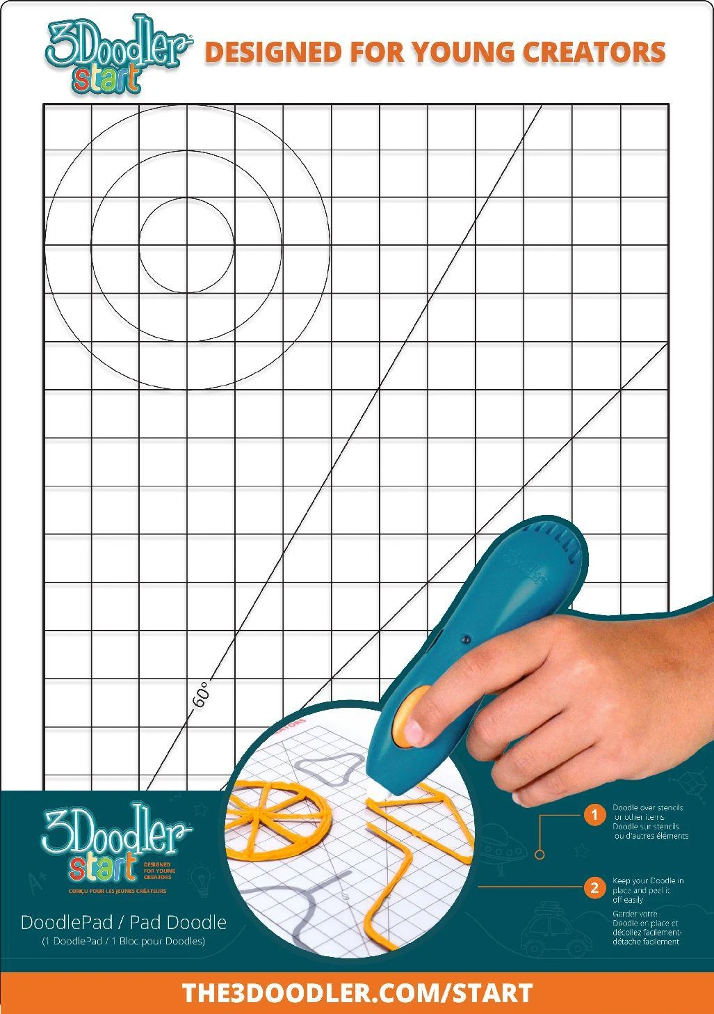 3Doodler Start Pad Pad skirtas 3D dizainui