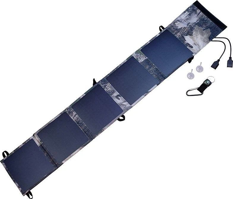 Įkroviklis PowerNeed ES-5 (USB 2.0, kamufliažinė spalva)