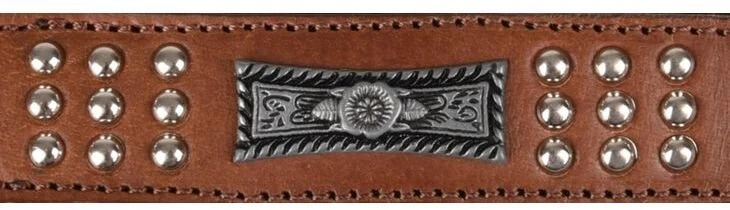 Šuniuko antkaklis Flamingo Sedona ruda 26-31 cm 33 mm