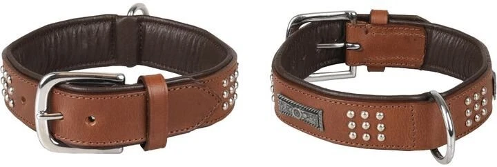 Šuniuko antkaklis Flamingo Sedona ruda 26-31 cm 33 mm