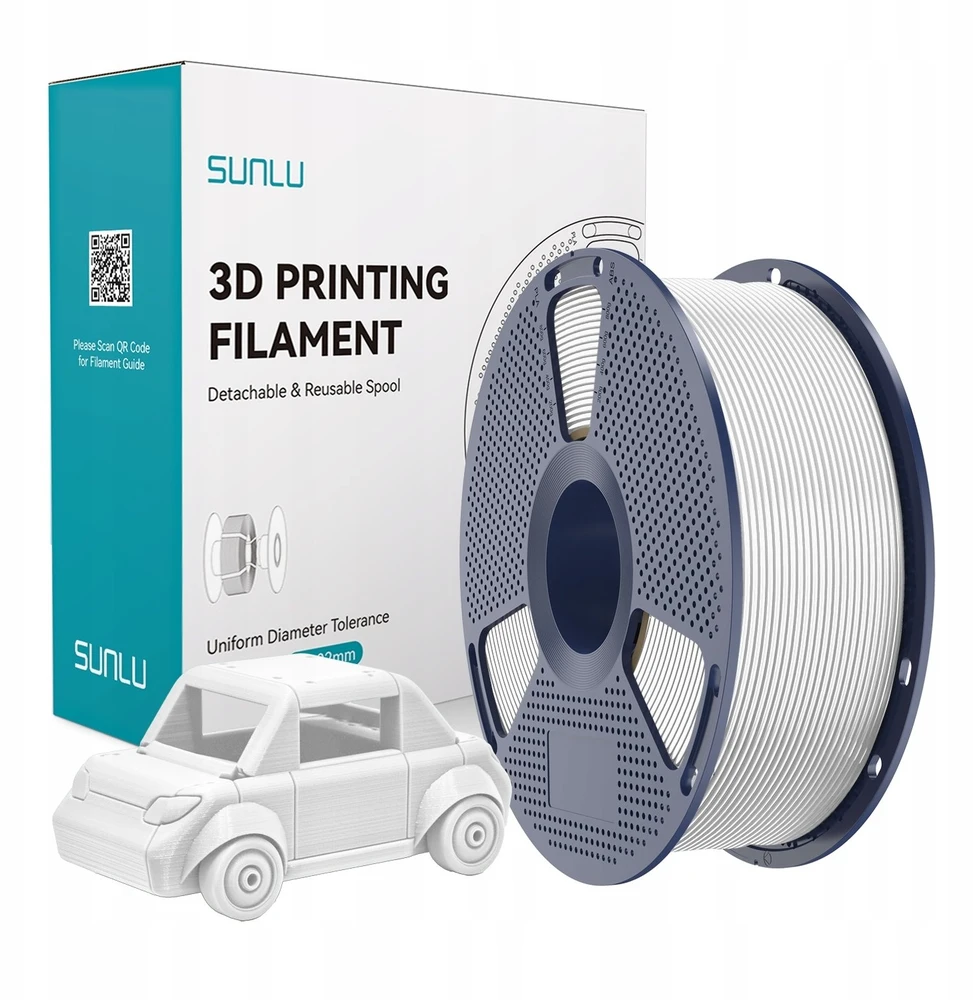 Sunlu PETG Filament (Baltas)