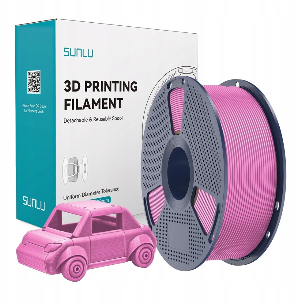 Sunlu PETG Filament (Rožinė)