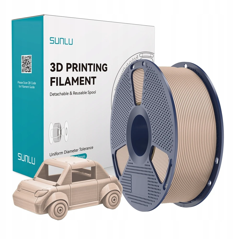 Sunlu PETG Filament (rusvai gelsvas)