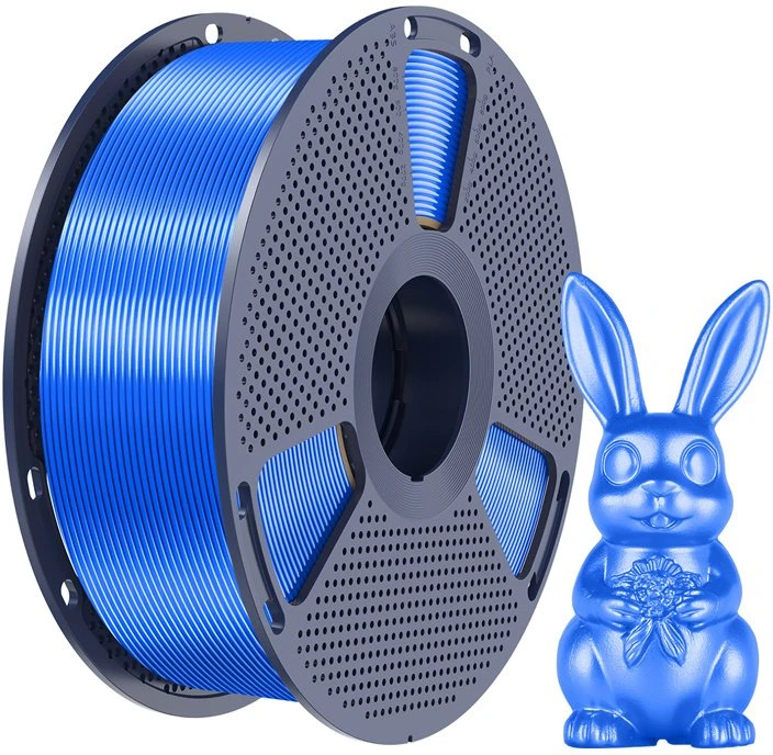 Sunlu PLA+ Silk Filament (mėlynas)