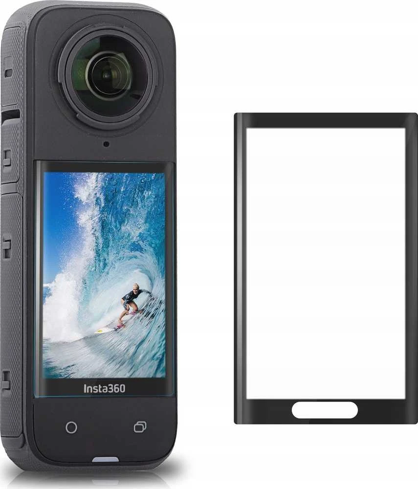 SunnyLife 2x grūdinto stiklo dangtelis LCD ekrano apsauga, skirta Insta 360 Insta360 X4 / X 4 / Ist-bhm799-2