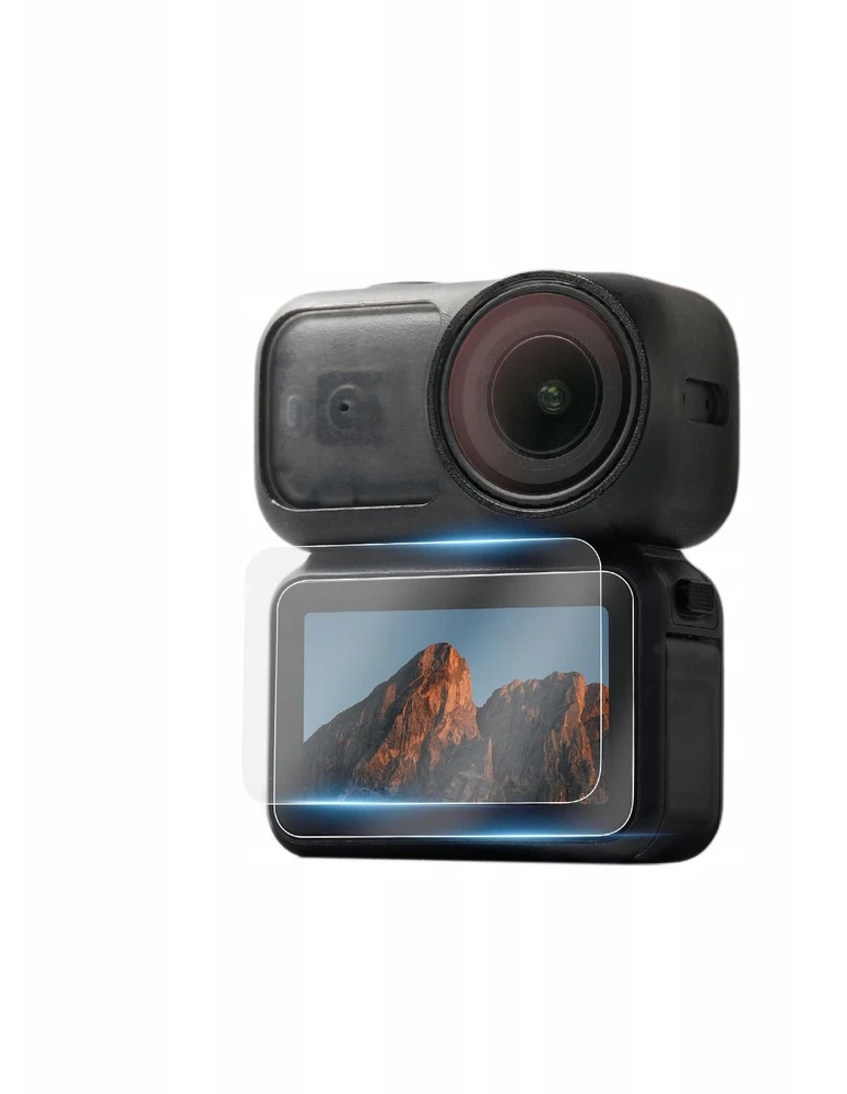 SunnyLife 2x Apsauginė LCD ekrano plėvelė grūdintas apsauginis stiklas 9H rinkinys Dji Osmo Nano / On-bhm082-2