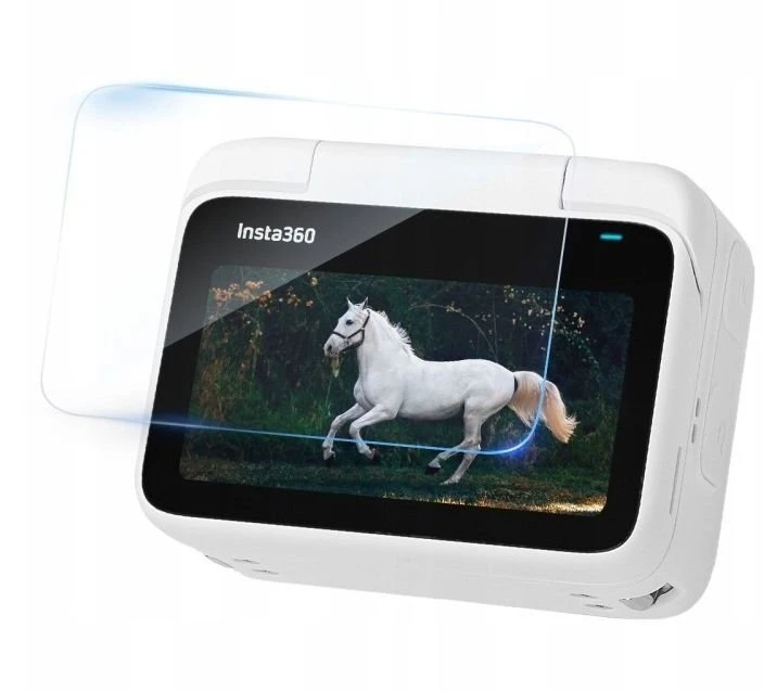 SunnyLife 2x Grūdintas stiklas Apsauga LCD ekranui, skirtas Insta360 Go 3s 3 Go3s Go3 kamerai / G3s-bhm829-2