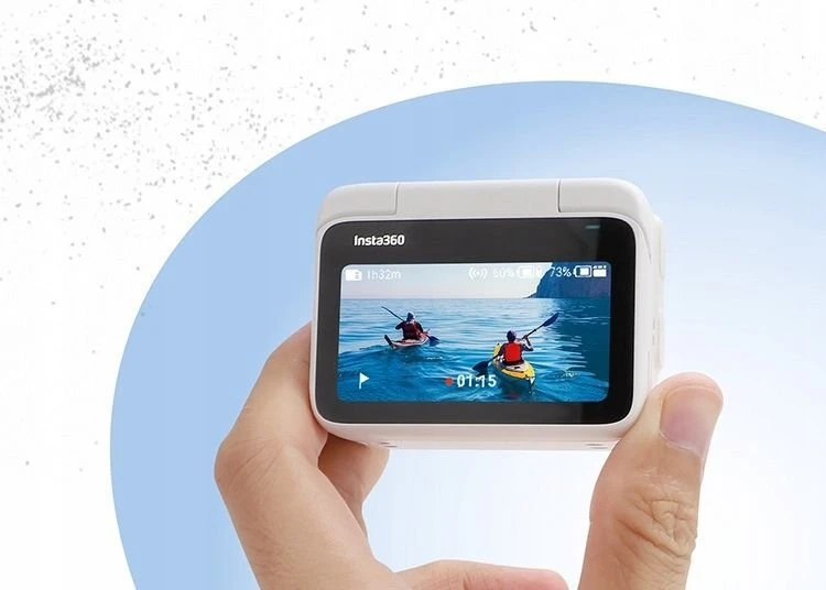 SunnyLife 2x Grūdintas stiklas Apsauga LCD ekranui, skirtas Insta360 Go 3s 3 Go3s Go3 kamerai / G3s-bhm829-2