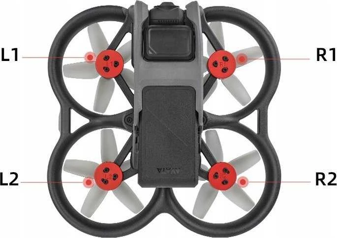 „SunnyLife 4x Cover Guards“ variklio apsauga, skirta DJI Avata At-md475-d dronui