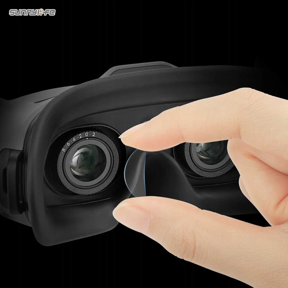 SunnyLife 4x Cover Glass Protection For Akiniai DJ Goggles 2 / At-bhm476-2