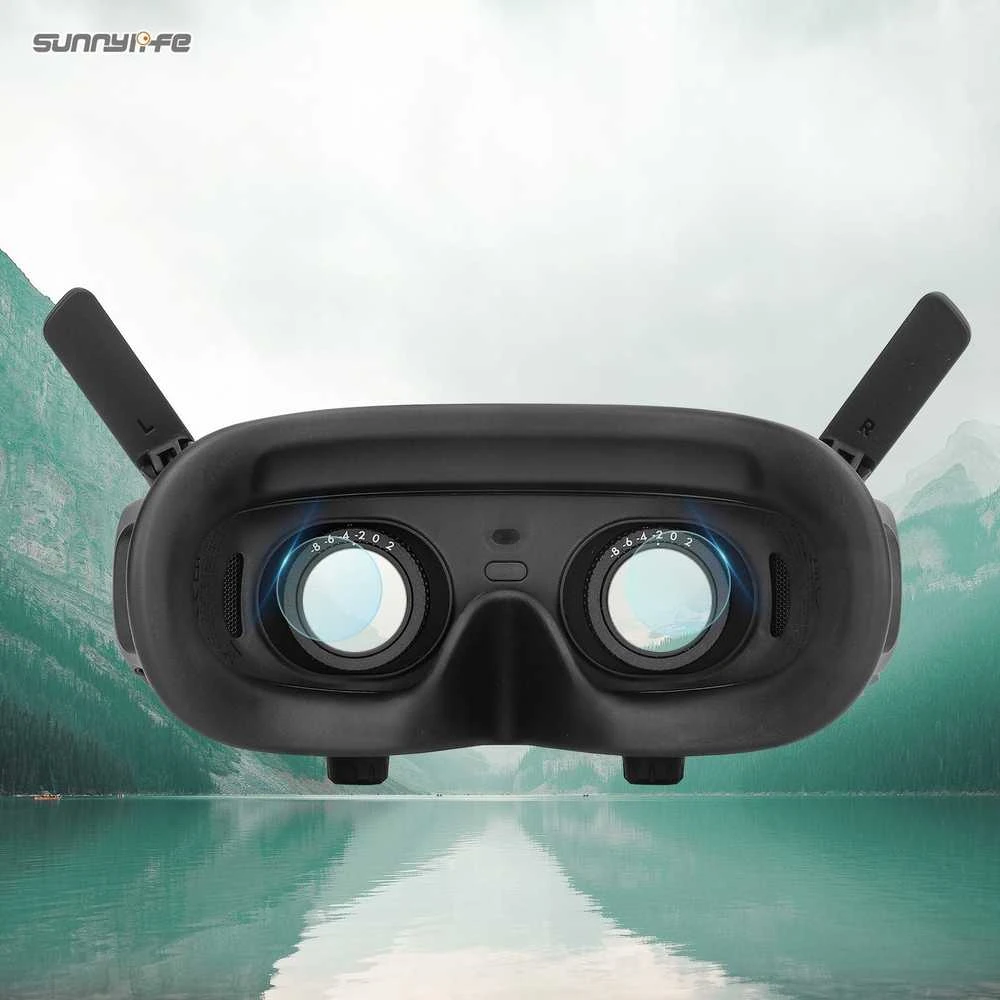 SunnyLife 4x Cover Glass Protection For Akiniai DJ Goggles 2 / At-bhm476-2