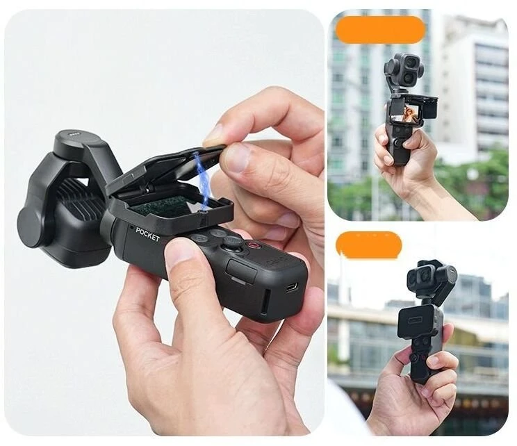 „SunnyLife“ apsauginis nuo saulės ekrano dangtelis LCD ekranui, skirtas DJI Osmo Pocket 4p / 4 / 3 / OP4-ZG169