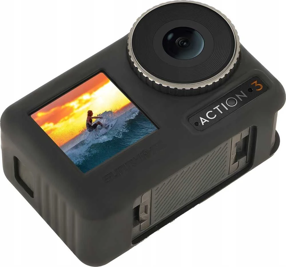 SunnyLife Dėklas Futerał Case Dėklas do DJI OSMO ACTION 3 / Juodas / OA3-BHT506-D
