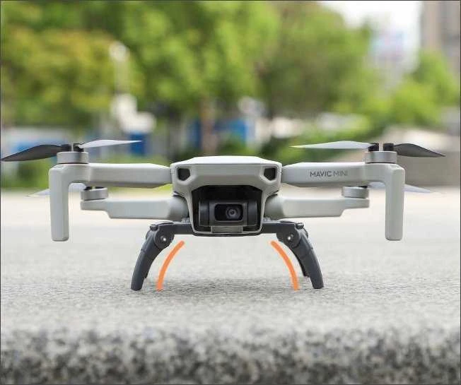 Sunnylife Aukštos važiuoklės kojelės DJI Mavic Mini 1 / 2 / SE / Lg380-GY dronams