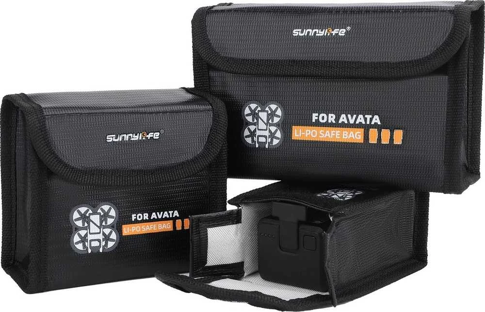 SunnyLife Futerał Dėklas Dėklas Na 2x Akumuliatorius Do Dji Avata / At-dc478-2
