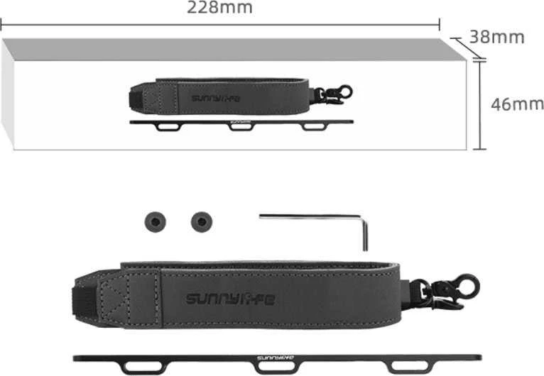 Sunnylife Szelki / Laikiklis / Dirželis Na Szyję Do Pilota Dji Rc Plus / Gs564