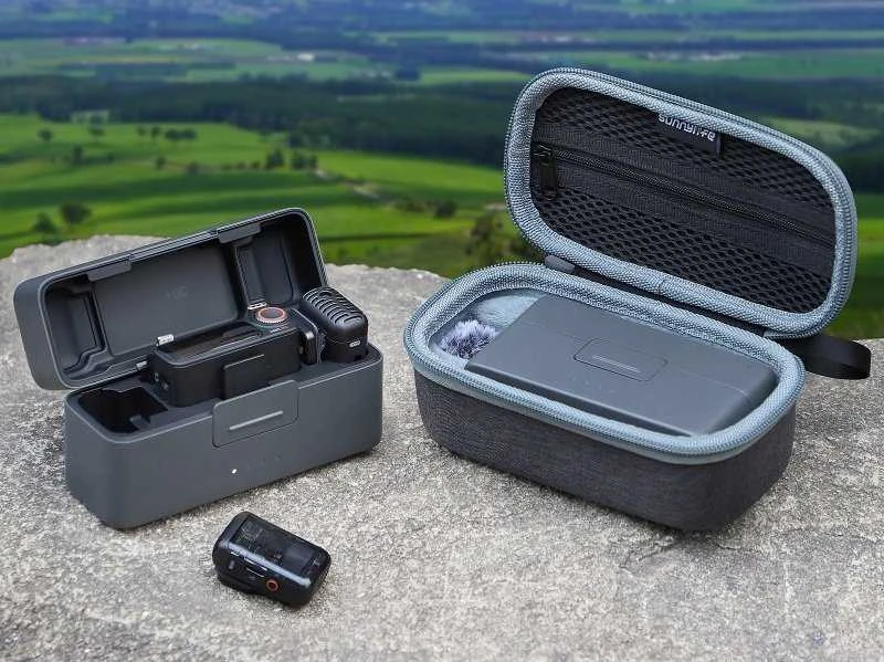 SunnyLife Cover Dėklas Dėklas Lagaminas Mikrofono dangtelis DJI Mic 2 / Mic 1 / B770-d