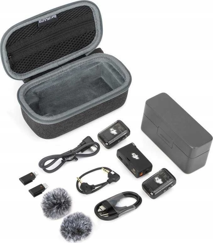 SunnyLife Cover Dėklas Dėklas Lagaminas Mikrofono dangtelis DJI Mic 2 / Mic 1 / B770-d