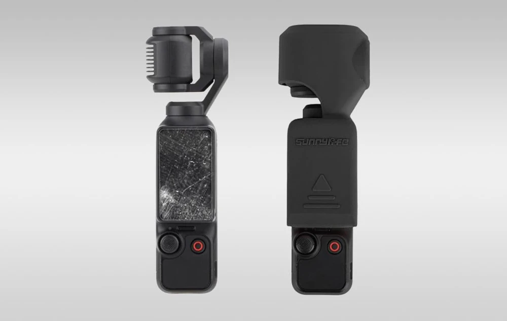 Sunnylife dėklas, skirtas DJI Osmo Pocket 3 (silikonas, juodas)