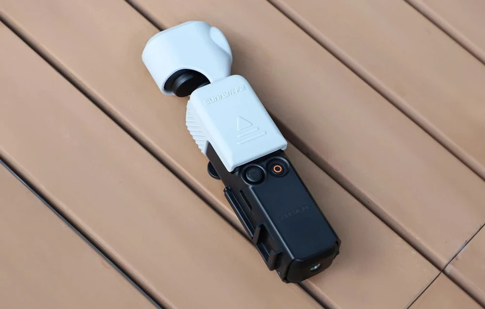 Sunnylife dėklas, skirtas DJI Osmo Pocket 3 (silikonas, juodas)