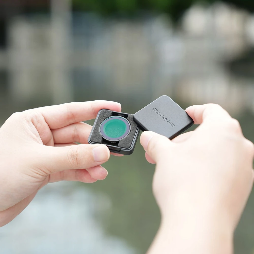 „SunnyLife Cpl“ poliarizacijos filtras „Dji Osmo Nano“ kamerai + dėklas / On-fi074-c