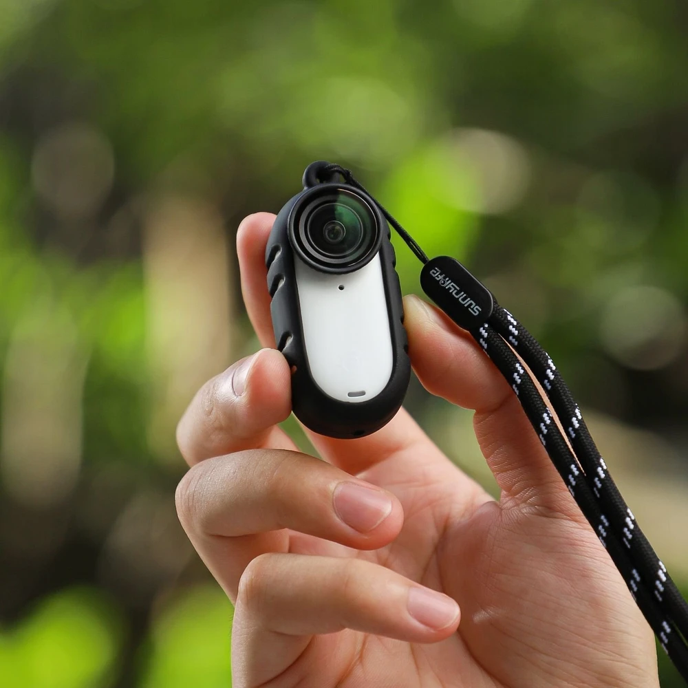 SunnyLife dangtelio dėklo dangtelis silikoninis, skirtas Insta360 Go 3s + Cover / G3s-bht839-d