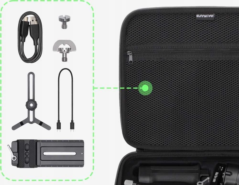 SunnyLife dangtelis maišelio dangtelis nešiojimo dėklas, lagaminas, skirtas DJI Gimbal Rs 4 / Rs4 / Ro-b788-d