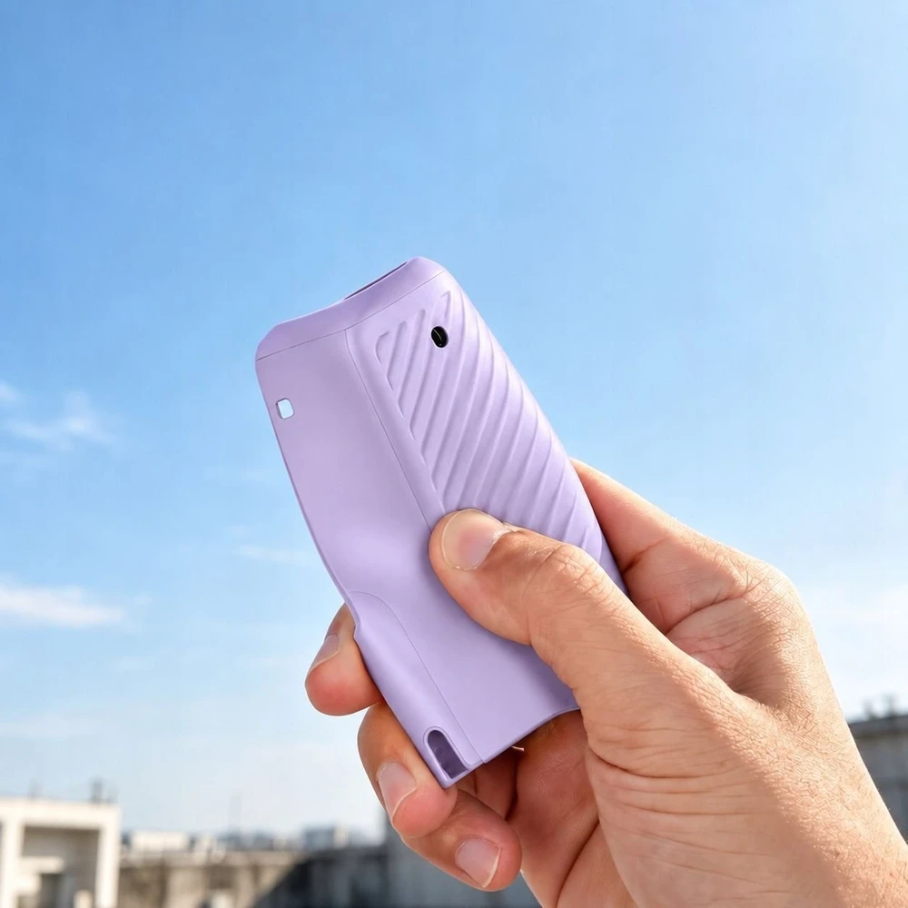 SunnyLife Dėklas etui ochronne Tpu osłona do Dji Osmo Pocket 3 / 4 / 4p / Op4-bht200-su / violetinė (SB12312)