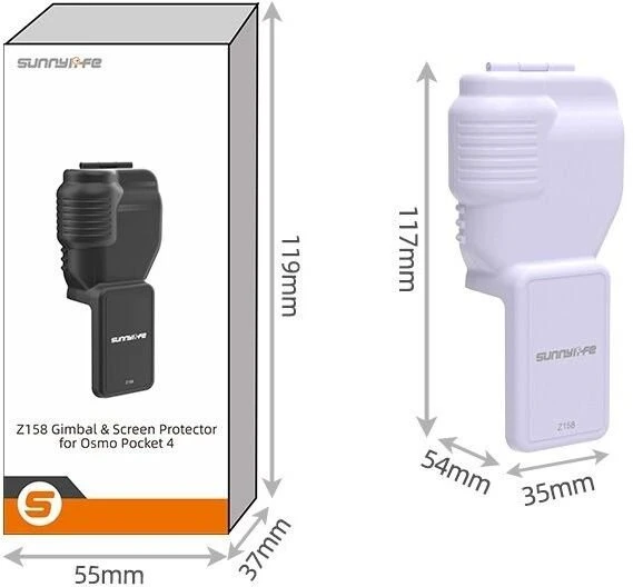 SunnyLife Dėklas Futerał Dėklas Case Osłona Gimbala I Ekranu Do Dji Osmo Pocket 4 / Op4- Z158-p / Rožinė
