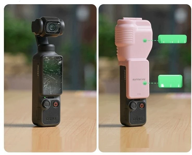 SunnyLife Dėklas Futerał Dėklas Case Osłona Gimbala I Ekranu Do Dji Osmo Pocket 4 / Op4- Z158-p / Rožinė