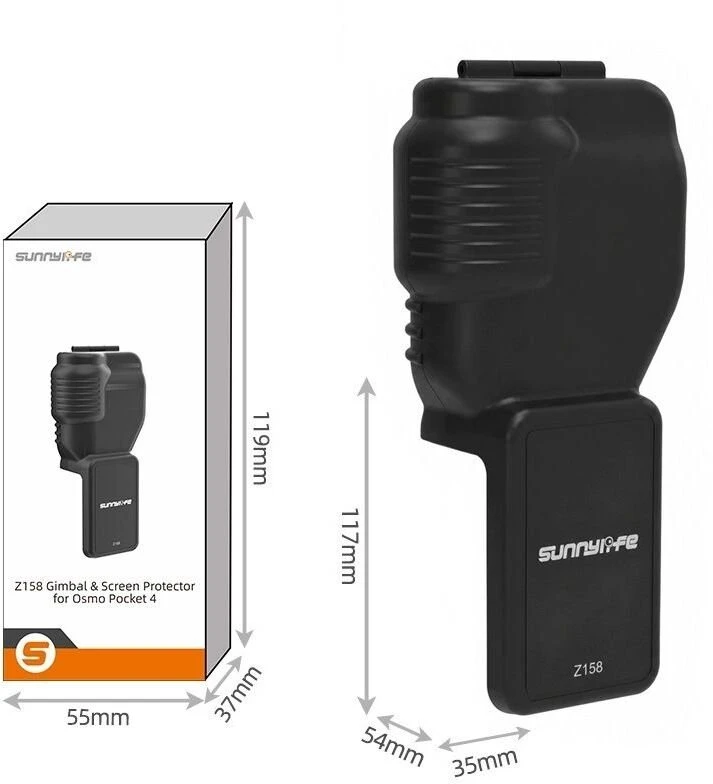 SunnyLife Dėklas Futerał Dėklas Case Osłona Gimbala I Ekranu Do Dji Osmo Pocket 4 / Op4-z158-b / Mėlyna (SB12275)