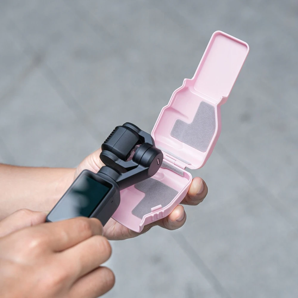 SunnyLife Dėklas Futerał Dėklas Case Osłona Gimbala I Ekranu Do Dji Osmo Pocket 4 / Op4- Z158-p / Rožinė
