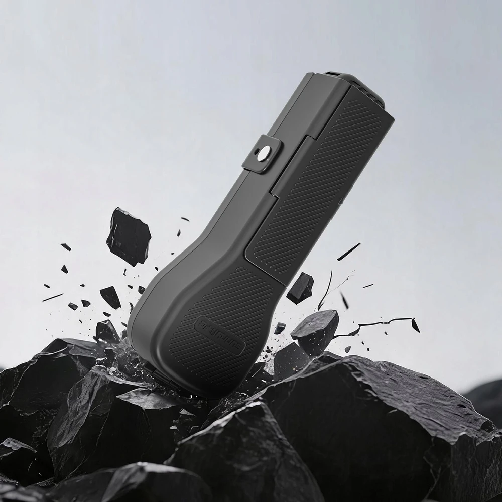 SunnyLife Dėklas Hard Case skirtas Dji Osmo Pocket 3 / 4 + papildomai skyrius filtrams + kortelei / Op4-k189-gy / pilkas (SB12316)