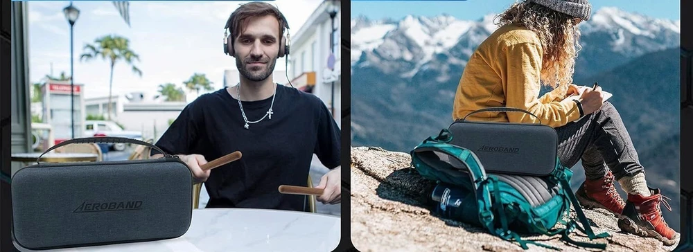 SunnyLife Dėklas Lagaminas Dėklas Makštis Perkusijai Aeroband Pocketdrum 2 Plus / Max