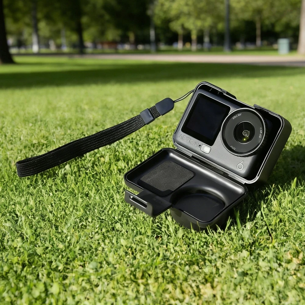 SunnyLife Dėklas Kietas Korpusas Futeralas Hard Case Dėklas Skirtas Dji Osmo Action 6 5 Pro 4 3 / Oa6-sn134-d