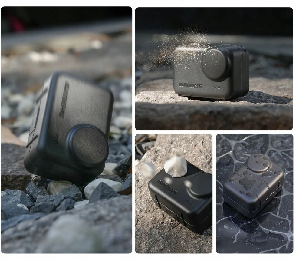 SunnyLife Dėklas Tvirta Obudowowa Dangtis Futeralas Hard Case Insta360 Go Ultra / Gu-sn135-d Kamera Juoda