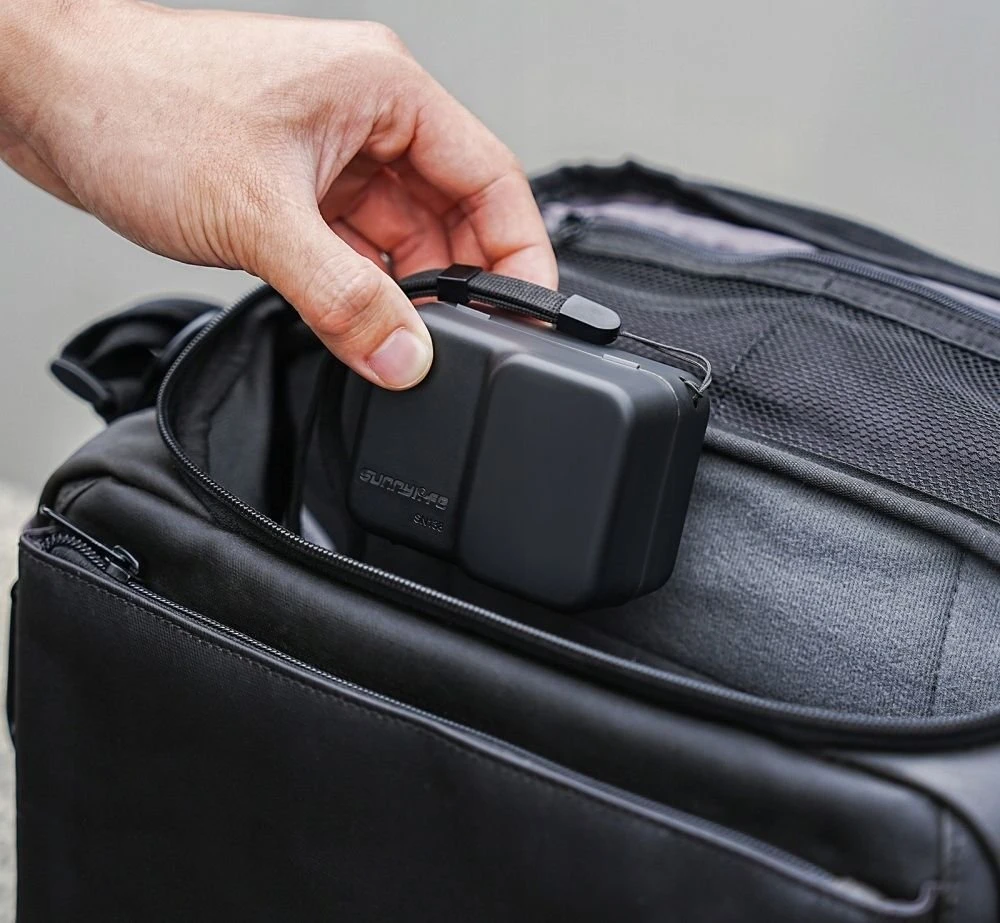 SunnyLife Dėklas Kieta Apsauginė Makštis Futeralas Hard Case Insta360 Ace Pro 2 1 Ace / Ist-sn138-d Juodas